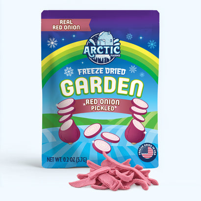 Freeze Dried Pickled Red Onions — Small — product image