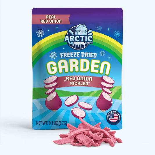 Freeze Dried Pickled Red Onions — Small — product image