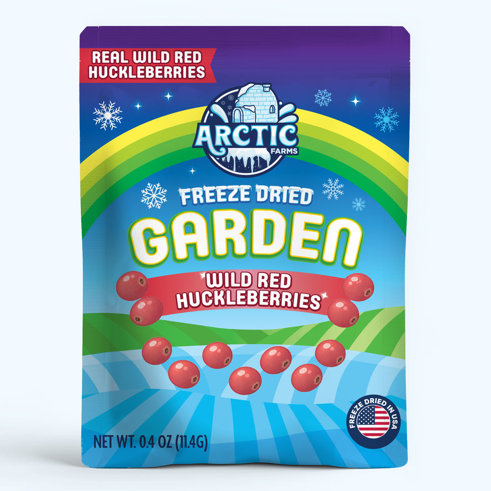 Freeze Dried Wild Red Huckleberries — Small — simple product view
