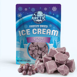 Freeze Dried Ice Cream That Does Not Melt (Bits) Grape