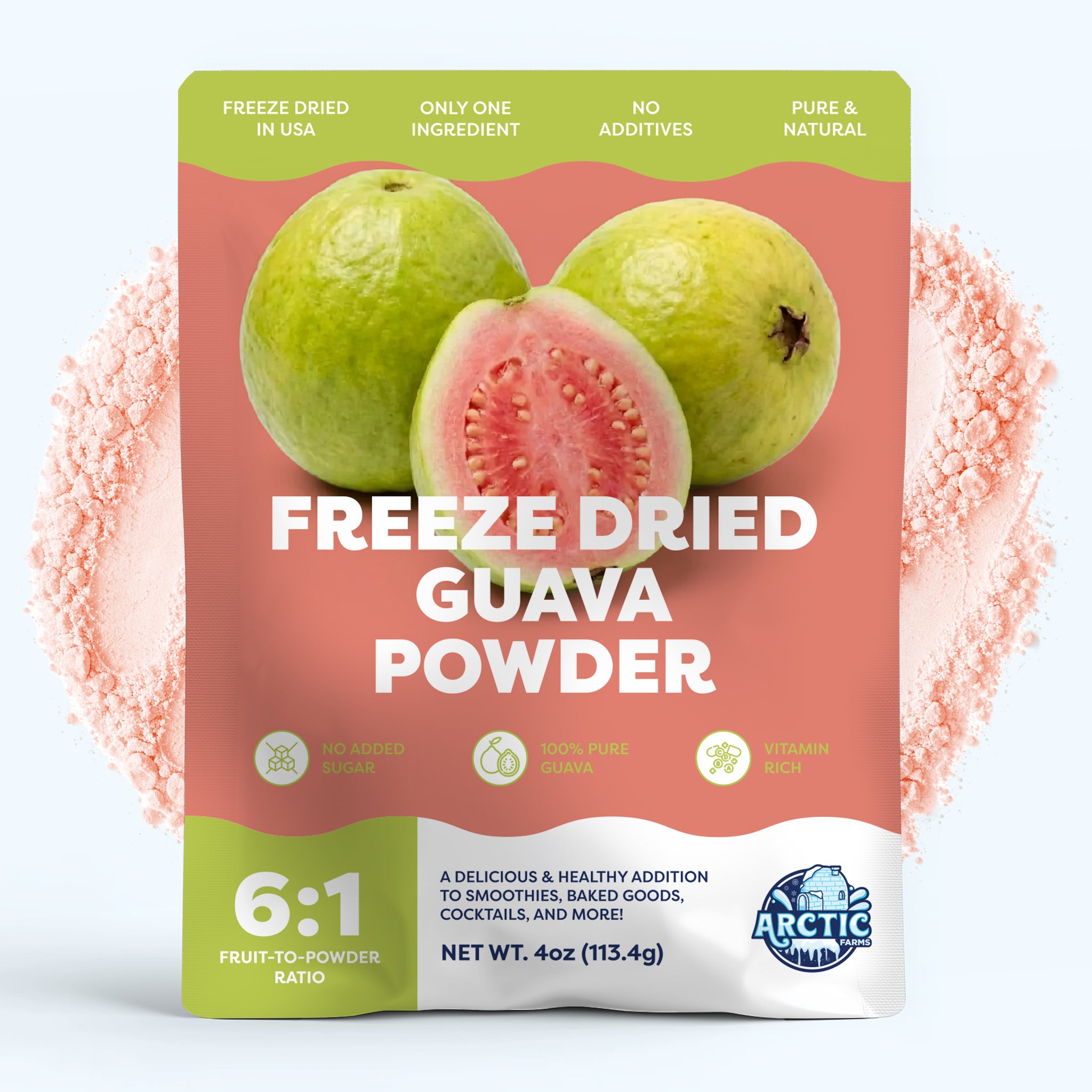 Freeze Dried Guava Powder
