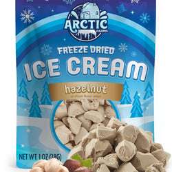 Freeze Dried Ice Cream That Does Not Melt (Bits) Hazelnut