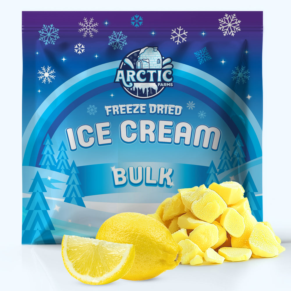 Freeze Dried Ice Cream That Does Not Melt (Bits) Lemon Custard