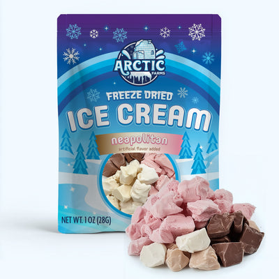 Freeze Dried Neapolitan Ice Cream