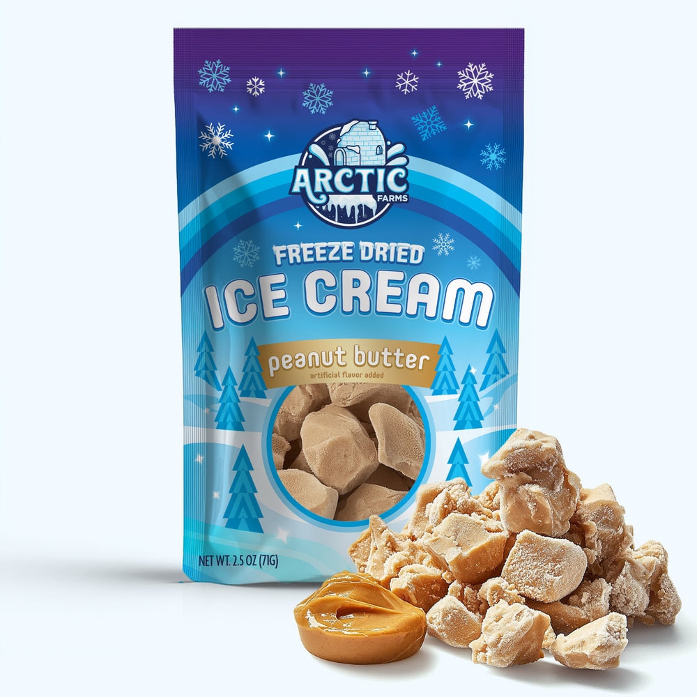 Freeze Dried Ice Cream That Does Not Melt (Bits) Peanut Butter