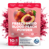 Freeze Dried Blood Peach Powder