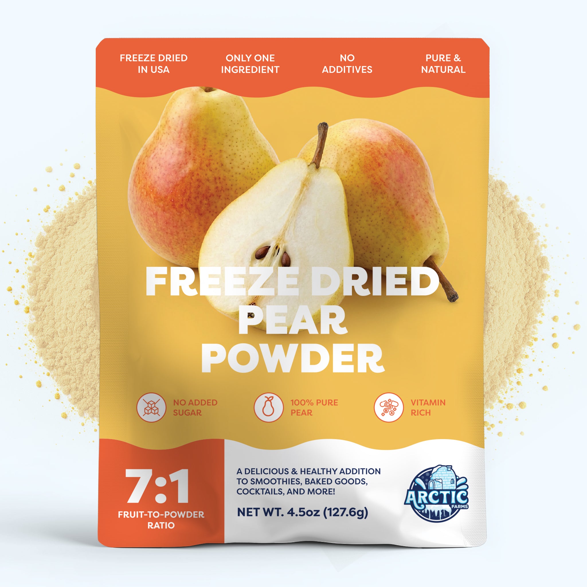 Freeze Dried Pear Powder