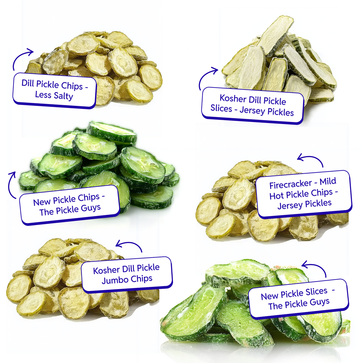Freeze-Dried Pickle Lovers Bundle — 6 Small Bags