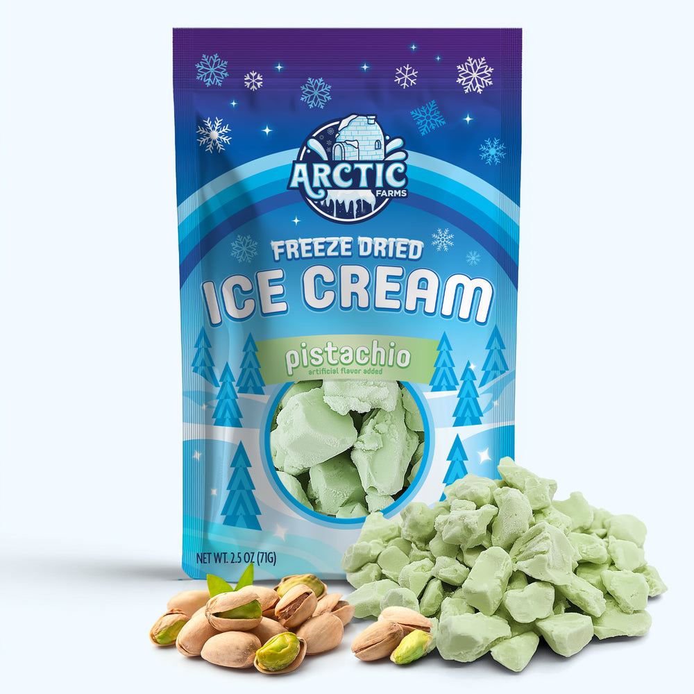 Freeze Dried Ice Cream That Does Not Melt (Bits) Pistachio