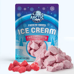 Freeze Dried Ice Cream That Does Not Melt (Bits) Red Raspberry