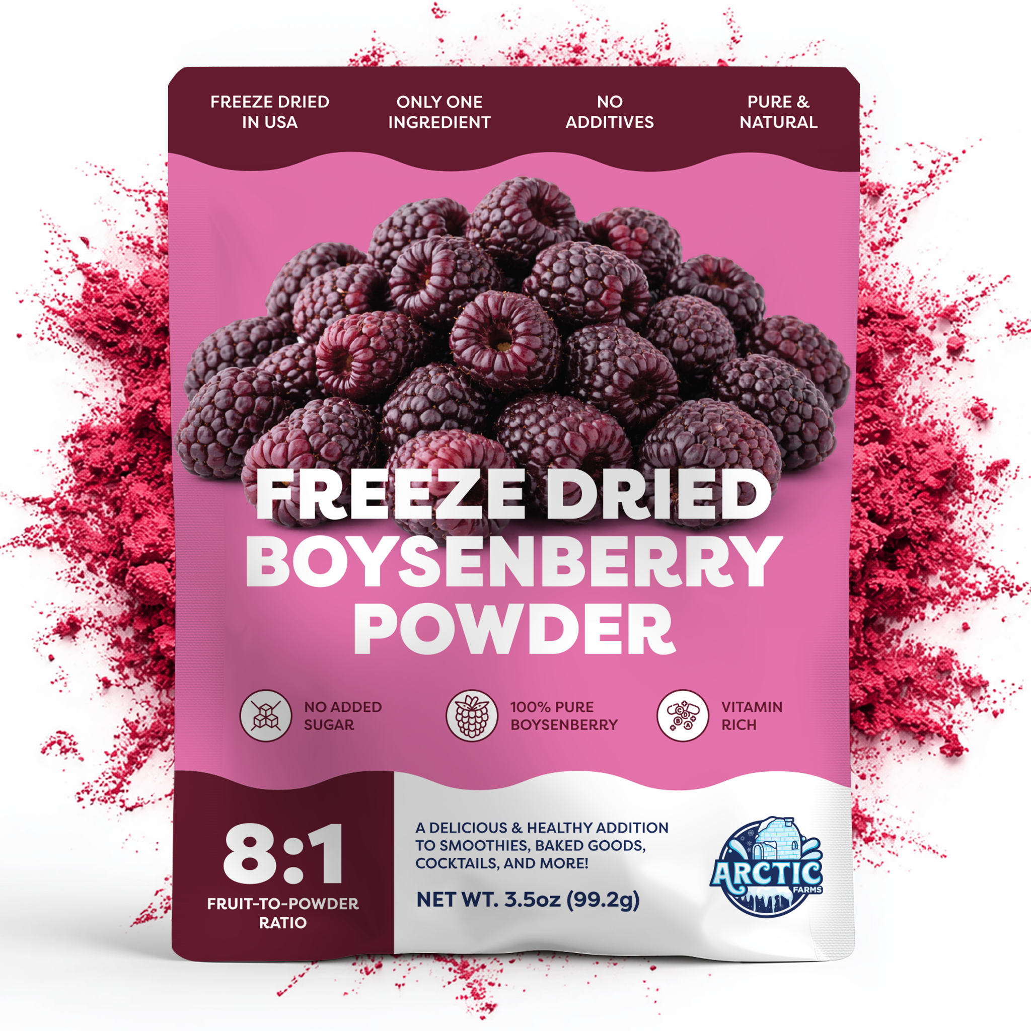 Freeze Dried Boysenberry Powder