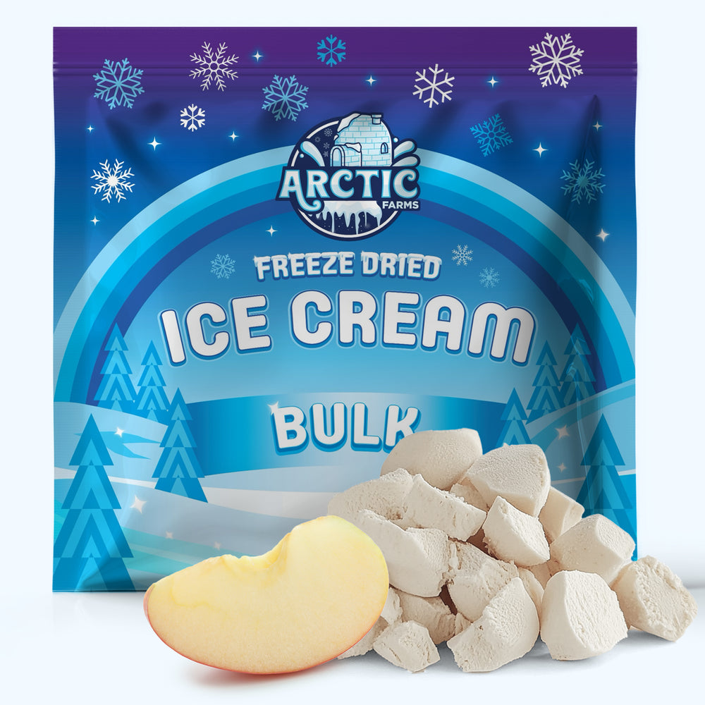 Freeze Dried Ice Cream That Does Not Melt (Bits) Snow Mountain Apple