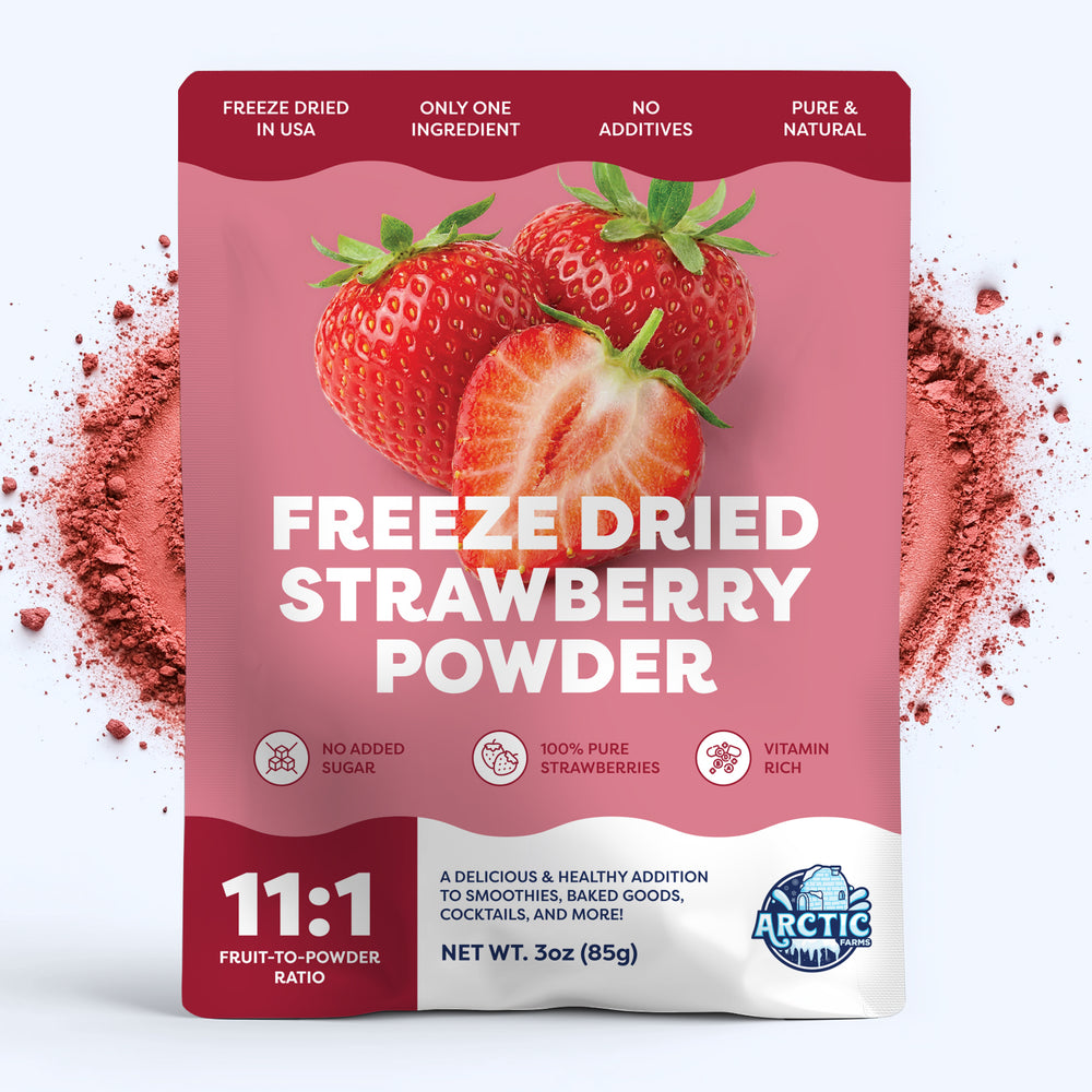 Freeze Dried Strawberry Powder