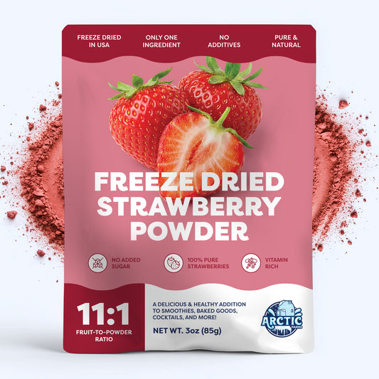 Freeze Dried Strawberry Powder