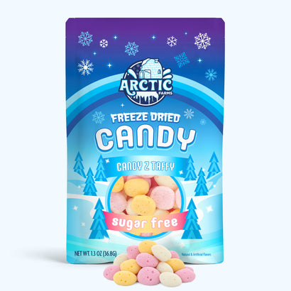 Freeze Dried Sugar Free Candy Z Taffy — Large — product image