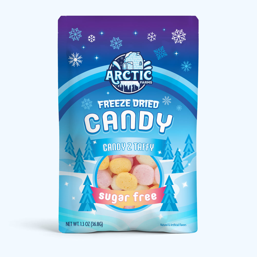 Freeze Dried Sugar Free Candy Z Taffy — Large — simple product view