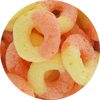 Gummy Rings: Jumbo Peach