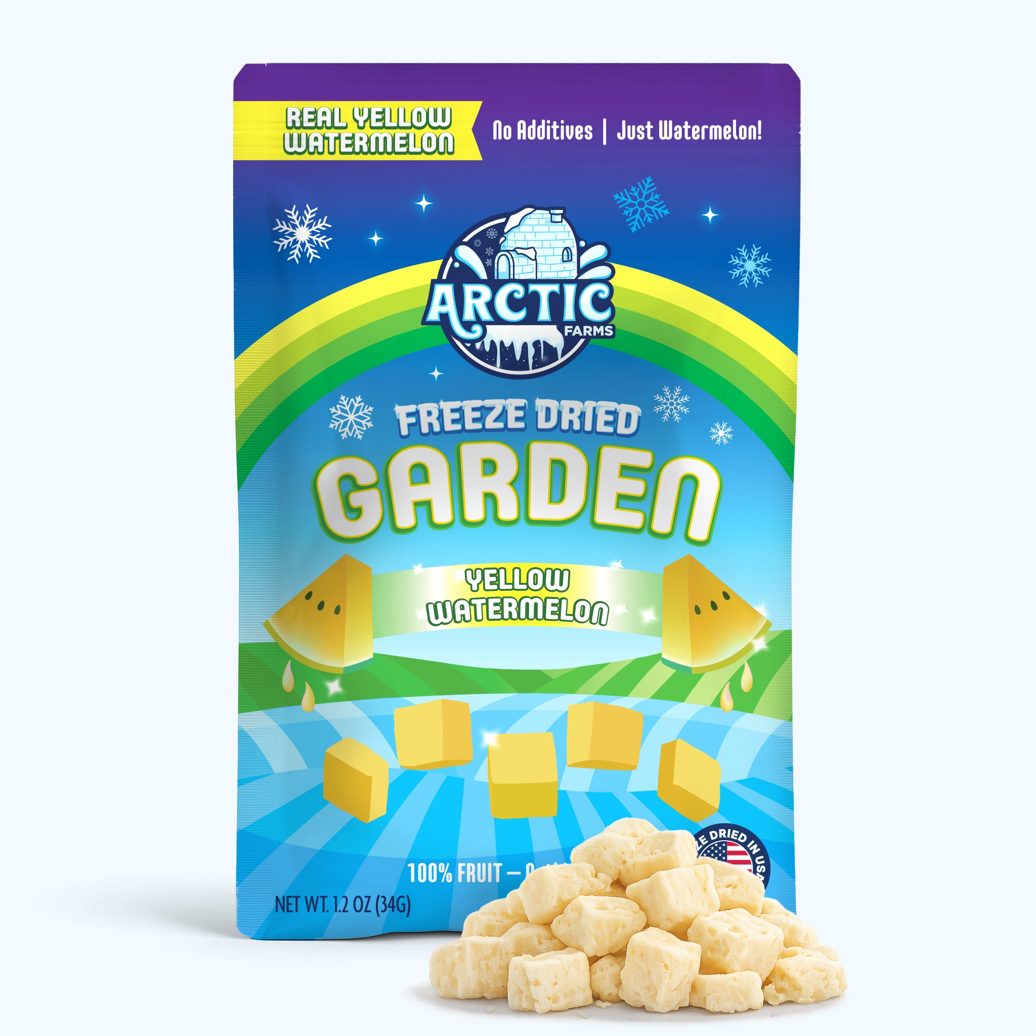Freeze Dried Yellow Watermelon
